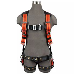 Safewaze Fs99160-Efd V-Line Construction Harness, 3D, Mb Chest, Fd, Tb Legs