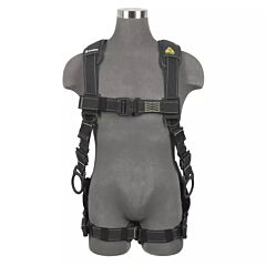 Safewaze 022-1017 Arc Flash Full Body Harness: De 3D, De Qc Chest/Legs, Size Large
