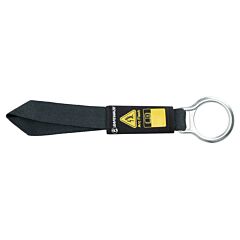 Safewaze 022-2080 12" Arc Flash D-Ring Extender: Soft Loop, D-Ring