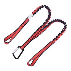 Kstrong Dl100042 Kaptor Dual Leg Tool Lanyard With Webbing Loops At Tool Ends And Connector At Other End - 22 Lbs, Ansi