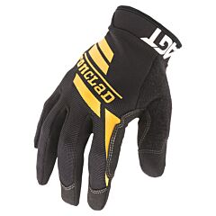 Ironclad Wcg-04-L Workcrew Gloves, Neoprene Cuff, Black, Size Large
