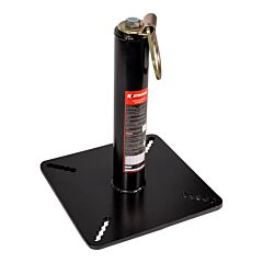 Kstrong Ufa55207Sw(12) 12" Riser Post Roof Anchor With Swivel D-Ring(Ansi)