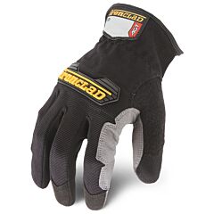Ironclad Wfg-05-Xl Workforce Gloves, Tpr Knuckle Impact Protection, Black, Size X-Large