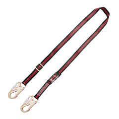 Kstrong Ufl205215 4.5 - 6 Ft, Adjustable Work Positioning Lanyard With Forged Snap Hook At Both Ends, Ansi