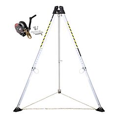 Kstrong Uft510010Bk Megapod 10 Ft, Basic Kit, Includes Tripod, 60 Ft, Material / Personnel Winch, And Storage Bags For Tripod / Winch.
