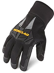 Ironclad Ccg2-06-Xxl Cold Condition Gloves, Water Repellants, Impact Protection, Reflective Strips, Black, Size 2X-Large