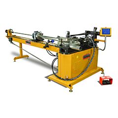 Baileigh Industrial 1005403 220V 3Ph Mandrel Tube And Pipe Bender. 3" Round Capacity, Touch Screen Operator Interface