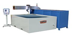 Baileigh Industrial 1016542 460V 3 Phase 60 Htz 60" X 144" 3 Axis Cnc Flying Arm Water Jet With Direct Drive Pump
