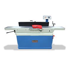 Baileigh Industrial 1020255 230V 1 Phase 5Hp 12" Parallelogram Jointer, 88" Table Length, 5500 Rpm, 4" Helical Insert Head