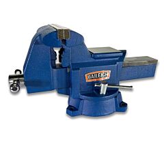 Baileigh Industrial 1227987 6" Industrial Bench Vise With Integrated Pipe Jaws
