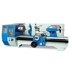 Baileigh Industrial 1228215 110V Variable Speed Bench Top Lathe, 10" Swing, 22" Bed Length