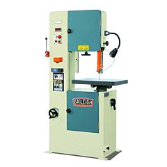 Baileigh Industrial 1230390 Variable Speed Vertical Band Saw With 20" Throat Depth, 220V 60Htz Single Phase