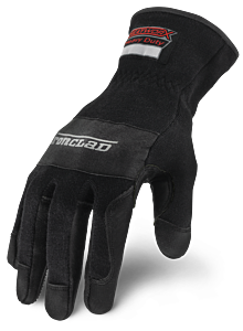 Ironclad Hw6X-04-L Heatworx Heavy Duty Gloves, Up To 600° F, Black, Size Large