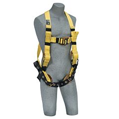 3M Dbi-Sala 1100774 Construction Harness, Side D-Rings, Quick Connect, Size Large