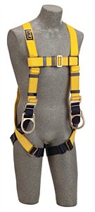 3M Dbi-Sala 1101459 Delta Construction Style Positioning Harness, Back D-Ring, Pass-Thru Buckle Leg Straps, Size X-Large