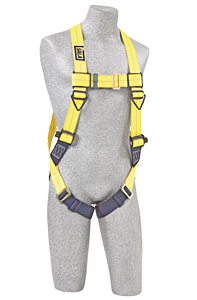 3M Dbi-Sala 1101776 Delta Vest Style Harness With Back D-Rings, Pass Thru Buckle Legs, Size X-Large