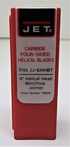 Jet 718601 Jj-6Hhbt 4 Side Carbide Hh Blades (10 Piece)
