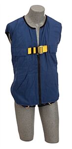 3M Dbi-Sala 1107416 Delta Non-Reflective Workvest Harness W/Tongue Buckle Leg Straps, Back D-Ring, Size Universal