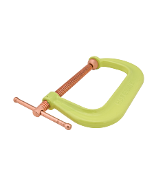Wilton 20486 H410Cs, Spark-Duty Drop Forged Hi-Vis C-Clamp 0 - 10” Opening Capacity