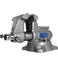 Wilton 28810 845M, Mechanics Pro 4-1/2" Jaw Width, Round Channel Vise With Swivel Base