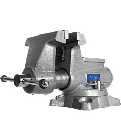 Wilton 28812 865M, Mechanics Pro 6-1/2" Jaw Width, Round Channel Vise With Swivel Base