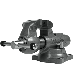 Wilton 28831 400S Machinist 4” Jaw Round Channel Vise With Swivel Base