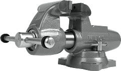 Wilton 28832 500S Machinist 5” Jaw Round Channel Vise With Swivel Base