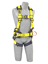 3M Dbi-Sala 1110575 Back And Side D-Rings, Belt With Pad, Shoulder Pads, Quick Connect Buckle Leg Straps (Size Small)