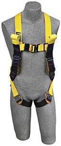 3M Dbi-Sala 1110788 7000 Lb Nylon Web, Vest Style, Back Web Loop, Quick Connect Buckles, Leather Insulators, Rescue Loops (Size Small)