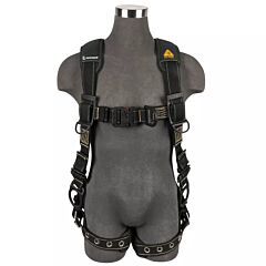 Safewaze 020-12 Arc Flash Full Body Harness, De 3D, De Qc Chest, De Fd, Tb Legs