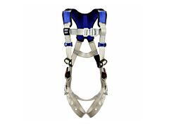3M Dbi-Sala 1401005 Exofit X100 Comfort Vest Climbing Safety Harness, Front/Back D-Rings, Small, Pass-Thru/Tongue Buckle