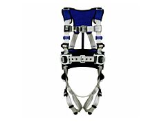3M Dbi-Sala 1401054 Exofit X100 Comfort Construction Positioning Safety Harness, Back/Hip D-Ring, 2X-Large, Quick-Connect