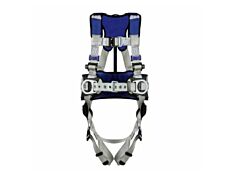 3M Dbi-Sala 1401058 Exofit X100 Comfort Construction Climbing/Positioning Safety Harness, Back/Front/Hip D-Rings, X-Large, Quick-Connect