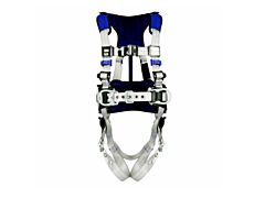 3M Dbi-Sala 1401123 Exofit X100 Comfort Construction Positioning Safety Harness, Back/Hip D-Rings, X-Large, Quick-Connect/Tongue Buckle/Wds