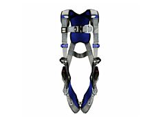 3M Dbi-Sala 1402007 Exofit X200 Comfort Vest Climbing Safety Harness, Back/Front D-Rings, Large, Tongue Buckle/Pass-Thru