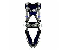3M Dbi-Sala 1402082 Exofit X200 Comfort Construction Positioning Safety Harness, Back/Hip D-Rings, Small, Tongue/Dual Lock Quick Connect