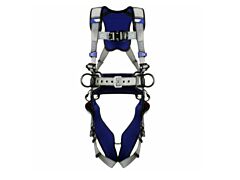 3M Dbi-Sala 1402129 Exofit X200 Comfort Wind Energy Climbing/Positioning Safety Harness, Back/Hip/Leg D-Rings, 2X-Large, Dual Lock Quick Connect