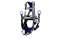 3M Dbi-Sala 1402139 Exofit X200 Comfort Tower Climbing/Positioning/Suspension Safety Harness, Back/Front/Hip D-Rings, 2X-Large, Dual Lock Qc/Qc