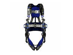 3M Dbi-Sala 1403091 Exofit X300 Comfort Construction Positioning Safety Harness, Back/Hip D-Rings, X-Large, Tongue Buckle/Auto-Locking Qc