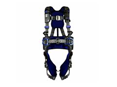 3M Dbi-Sala 1403101 Exofit X300 Comfort Construction Positioning Safety Harness, Back/Hip D-Rings, X-Large, Auto-Locking Quick Connect