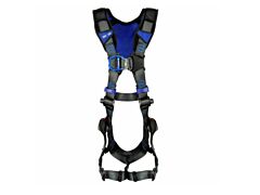 3M Dbi-Sala 1403202 Exofit X300 X-Style Climbing Vest Safety Harness, Back/Front D-Rings, Medium/Large, Auto-Locking Qc/Revolver