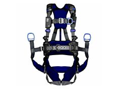 3M Dbi-Sala 1403235 Exofit X300 Comfort Tower Climbing Safety Harness, Back/Front/Hip D-Rings, X-Large, Auto-Locking Qc/Qc And Tongue/Rev
