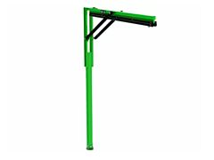 3M Dbi-Sala 8530902 Flexiguard Modular Jib System Mast Anchor, Semi-Fixed, Dual-User, 15 Ft To 20 Ft H, 310 Lb Capacity, Use W/M200 Systems