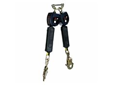 3M Dbi-Sala 3100549 Nano-Lok Personal Twin-Leg Self Retracting Lifeline, Web Swivel Snap Hook, 6 Ft., Class 1, Ansi