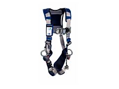 3M Dbi-Sala 1112492 Exofit Strata Vest-Style Positioning/Climbing Harness, Back/Front/Hip D-Rings, Large, Tri-Lock Revolver Quick Connect