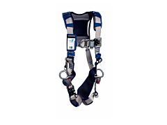 3M Dbi-Sala 1112493 Exofit Strata Vest-Style Positioning/Climbing Harness, Back/Front/Hip D-Rings, X-Large, Tri-Lock Revolver Quick Connect