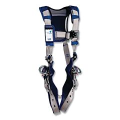 3M Dbi-Sala 1112522 Exofit Strata Vest-Style Positioning Harness, Back And Hip D-Rings, Large, Tongue Buckle