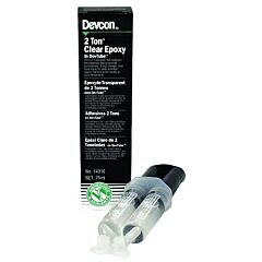 Devcon 14310 2 Ton Clear Epoxy, 25 Ml, Dev-Tube, Clear/White