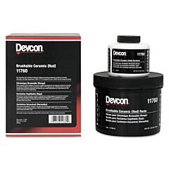 Devcon 11760 Brushable Ceramic, 2 Lb, Can, Red