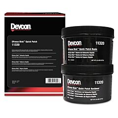 Devcon 11320 Dfense Blok Quick Patch Sealants, 1 Lb Container, Gray